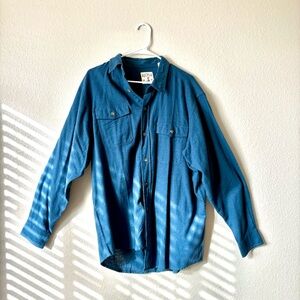 RedHead Classic Blue Shirt Jacket – Size L
